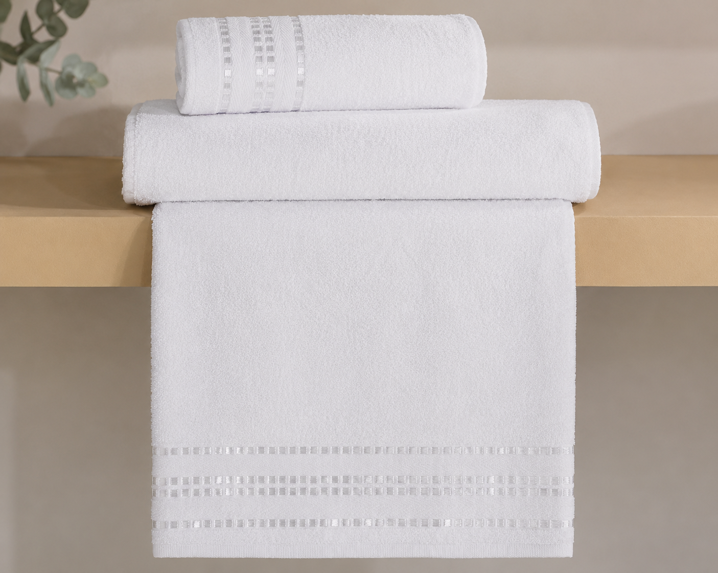 TOALHA DE ROSTO 65cm x 45cm - 296g/m²